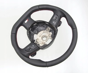 Artikel: Sports steering wheel 3 spoke steering wheel Audi A6 C6 2004- 2010 TUNING NEW LEATHER Handm Bild 4