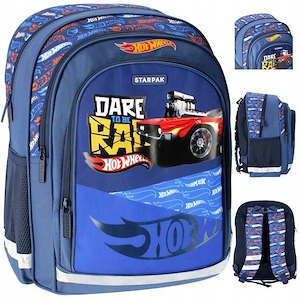 Artikel: School bag backpack knapsack school bag Hot Wheels Hochwertiger Artikel aus unserem Online-