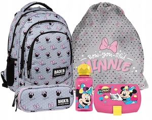 Artikel: School bag backpack knapsack school bag XXl set 5 in 1 MINNIE MOUSE Hochwertiger Artikel au