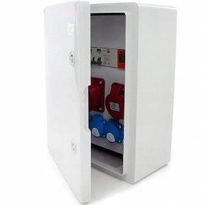 Artikel: Electric wall distributor 1x 16A   32A 4x230V complete set of construction power distributo Bild 5