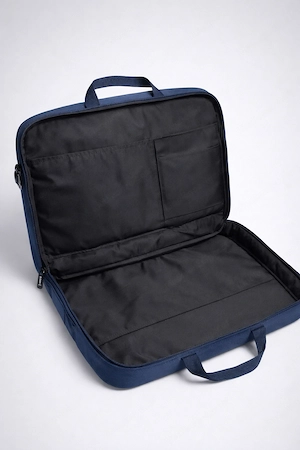 Neue Aktentasche   Laptoptasche   Businesstasche | Blau | Unbenutzt | Für Laptop & Dokumente Bild 2