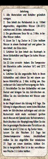 Bierkit Braukit Malzextrakt gehopft mit Hefe Bier brauen Braupaket fuer 23l Premium Sorten Auswahl Bild 8