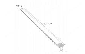 Artikel: 30x LED panel industrial lamp workshop lamp room lamp 1200mm 36W Hochwertiger Artikel aus u Bild 7