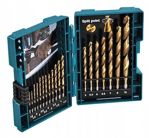 Artikel: MAKITA Ultimate Bohrer Set Metallbau Metallbohrer 19tlg Hochwertiger Artikel aus unserem On