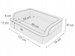 Artikel: Design Handmade orthopedic dog bed 1170 x 790 mm Hochwertiger Artikel aus unserem Online-Sh Bild 5