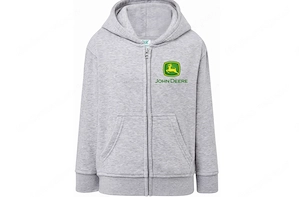 KINDER JOHN DEERE PREMIUM Kapuzenjacke Sweatjacke Jacke mit Rueckendruck Groessenwahl Farbwahl Bild 4
