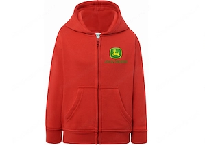 KINDER JOHN DEERE PREMIUM Kapuzenjacke Sweatjacke Jacke mit Rueckendruck Groessenwahl Farbwahl Bild 8