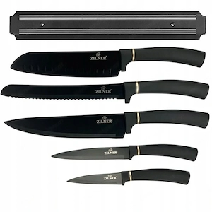 Artikel: Premium 6-piece knife set knife magnet knife block magnetic holder chef's knife set Hochwer
