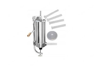 Artikel: Sausage Press Sausage Filler Butcher Sausage 3KG Food Processor Filling Set of 4 Nozzles Ho