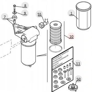 Artikel: Original Manitou replacement fuel filter 605013 Hochwertiger Artikel aus unserem Online-Sho Bild 4