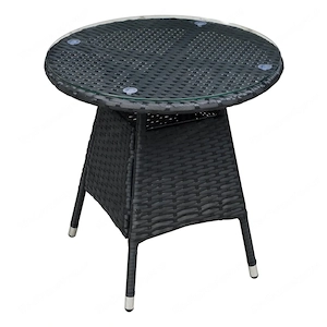 Artikel: 3-piece garden furniture seating group garden set lounge polyrattan rattan dining group Hoc Bild 5