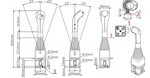 Artikel: BALL JOYSTICK BALL TURNING BUCKET 1 BUTTON Hochwertiger Artikel aus unserem Online-Shop Bild 5