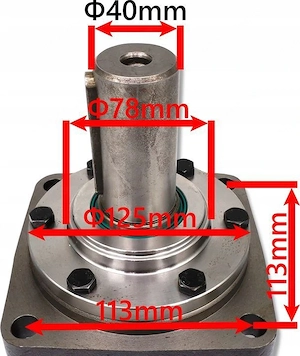 Artikel: HYDRAULIKMOTOR GRUPPE 4 BMT 400cm3 WELLE 40 mm Hochwertiger Artikel aus unserem Online-Shop Bild 3