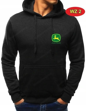 Artikel: John Deere PREMIUM pullover hoodie hooded sweatshirt jumper men's COLOR CHOICE choice of mo Bild 3