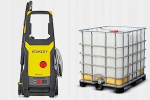 Artikel: Stanley pressure washer 110 bar 1400 W + 6 other products Hochwertiger Artikel aus unserem  Bild 4