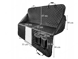 Artikel: High-quality car protective blanket, car seat cover, dog back seat, trunk dog blanket in a  Bild 4