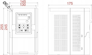 Artikel: Three-phase inverter inverter 4 kW 9.5 A Hochwertiger Artikel aus unserem Online-Shop Bild 4