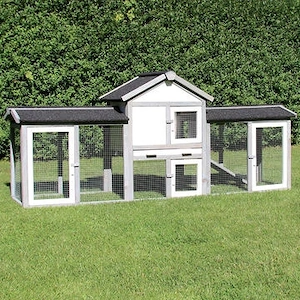 Artikel: Chicken cage chicken coop rabbit hutch wooden cage small animal coop rodent cage chicken Ho Bild 3