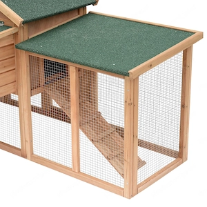 Artikel: Chicken cage chicken coop rabbit hutch wooden cage small animal coop rodent cage chicken Ho Bild 6
