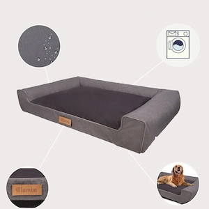 Design Handmade Hundebett Hundekissen Sofa Hundesofa Tierbett Katzenbett Hundekorb Schlafplatz mit N Bild 5