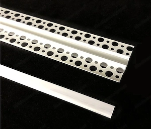 Premium Trockenbau 2M LED Profil mit Abdeckung Unterputz Leiste Rigips Gipskarton Aluminium Bild 4