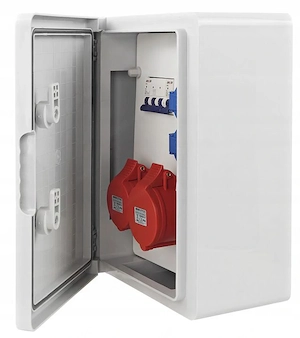 Artikel: Switchgear electrical wall distributor 1x 16A   1x 32A   2x230V complete set of constructio Bild 2