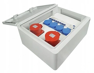 Artikel: Switchgear electrical wall distributor 1x 16A   1x 32A   4x230V complete set of constructio Bild 2