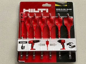 Artikel: Hilti Premium flat milling drill set complete set Hochwertiger Artikel aus unserem Online-S Bild 3