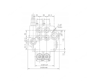 Artikel: Premium Hydraulikventil 2 SEK 80L 1SEK SCHWIMMEND Verbinder Hochwertiger Artikel aus unsere Bild 3