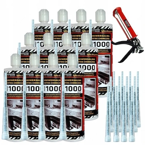 Artikel: 12x injection mortar composite mortar dowel chemistry heavy duty assortment starter set Hoc
