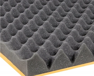 Artikel: Premium sound insulation self-adhesive acoustic foam 3 cm - 2 m2 roll Hochwertiger Artikel  Bild 3