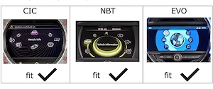 Wireless Apple CarPlay Android Auto Interface fuer Mini R55 R56 R57 R58 R59 R60 R61 F54 F55 Clubman Bild 2