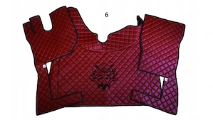 Artikel: Handmade VOLVO FH5 FH4 13- floor mats carpet complete set logo Hochwertiger Artikel aus uns Bild 7