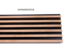 Basisplatte: 2700 x 248 x 16 mm Lamellen: 2700 x 19 x 22 mm Einfache und unsichtbare Montage Bild 4