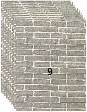 Artikel: Wall covering 3D wall panels wallpaper self-adhesive stone look wall panels brick wall stic Bild 7