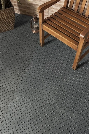 Artikel: Platform tile workshop garage floor gym floor tile covering 30x30cm Hochwertiger Artikel au Bild 8
