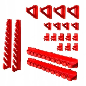 BESTSELLER Werkzeugwand 230x78 Set Werkzeughaltern mit Lochwand Lagersystem Warkzeuglochwand Wandreg Bild 5