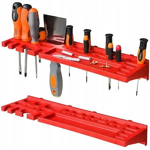 BESTSELLER Werkzeugwand 230x78 Set Werkzeughaltern mit Lochwand Lagersystem Warkzeuglochwand Wandreg Bild 8