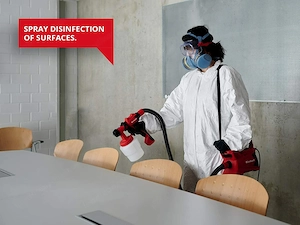 Einhell Elektrisches Farbspruehsystem TC SY 400 P 400 W fuer kleine und mittelgrosse Arbeitsflaechen Bild 8