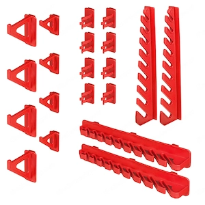 BESTSELLER Werkzeugwand Set Werkzeughaltern mit Lochwand Lagersystem Warkzeuglochwand Wandregal Werk Bild 6