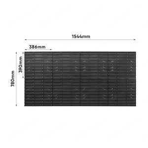 BESTSELLER Werkzeugwand Set Werkzeughaltern mit Lochwand Lagersystem Warkzeuglochwand Wandregal Werk Bild 4