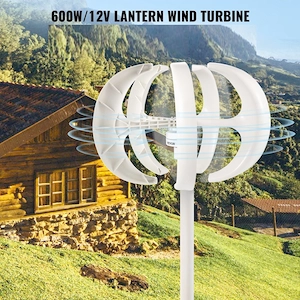 Artikel: Wind Power Turbine Generator Pinwheel Vertical Axis 600W 5 Nylon Blades 12V Hochwertiger Ar Bild 2
