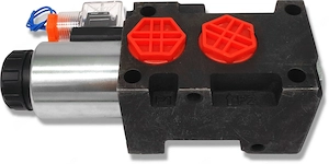Artikel: Hydraulic distributor 4 SEK 40L SET Joystick Bowden cable front loader magnetic valve Hochw Bild 8