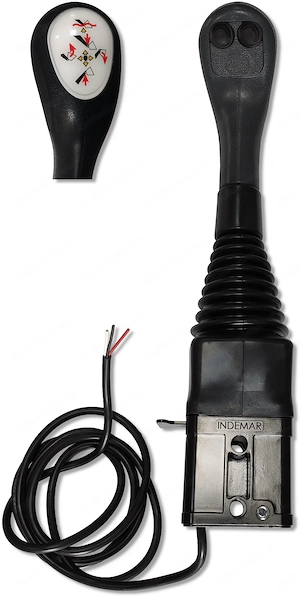 Artikel: Hydraulic distributor 4 SEK 40L SET Joystick Bowden cable front loader magnetic valve Hochw Bild 6
