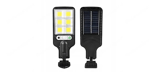 Solarlampe mit Bewegungssensor Lichtsensor komplett Set Bild 2