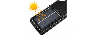 Solarlampe mit Bewegungssensor Lichtsensor komplett Set Bild 5