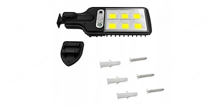 Solarlampe mit Bewegungssensor Lichtsensor komplett Set Bild 4