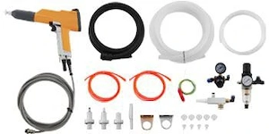 Elektro Pulverbeschichtung Pulver Beschichtung Maschine fuer Industrielle Anwendung Autowerkstatt Me Bild 6