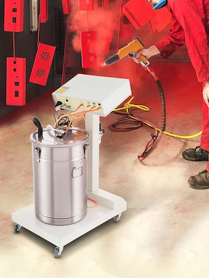 Elektro Pulverbeschichtung Pulver Beschichtung Maschine fuer Industrielle Anwendung Autowerkstatt Me Bild 3
