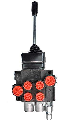 Hydraulikverteiler Hebelsteuerung 40l mit Joysticksteuerung im Starter Set Bild 3